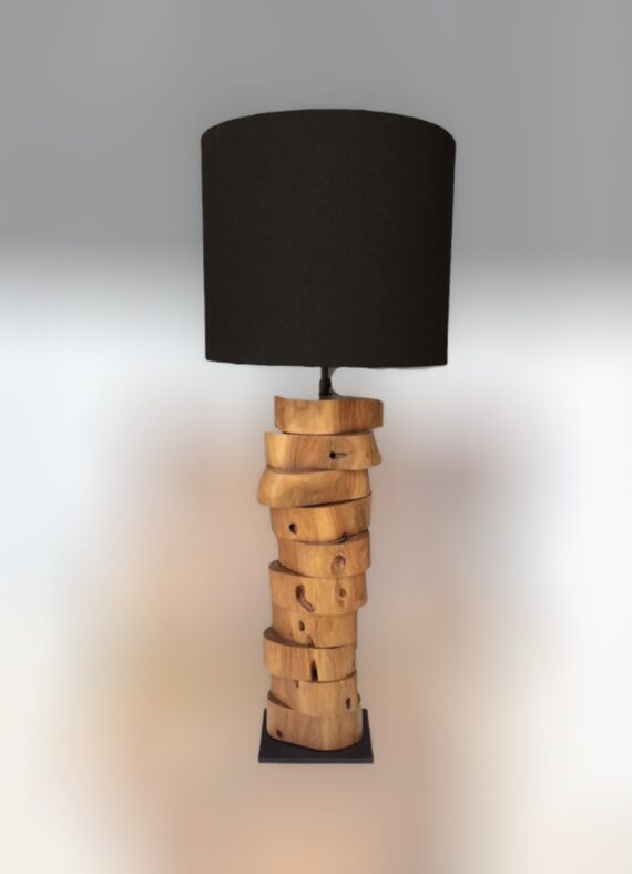 wooden decor lamp